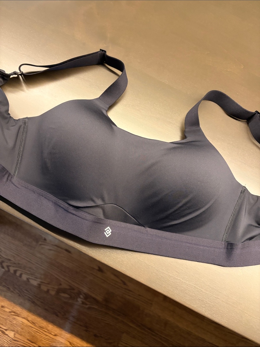 ThirdLove Black Wireless Molded-Cup Sports Bra